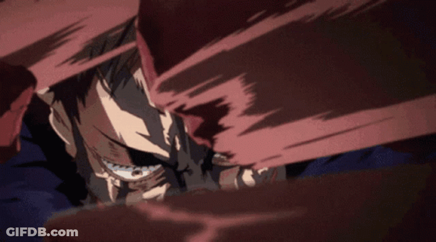 Deku Vigilante Lighting Eyes GIF
