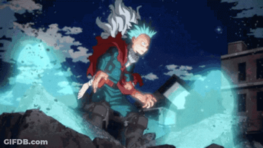 Deku Vigilante Saving Eri GIF