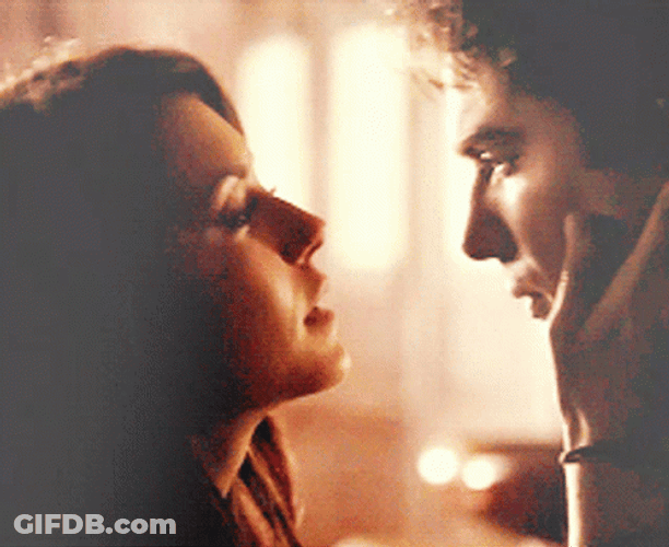 Delena Couple Vampire Diaries I Love You GIF