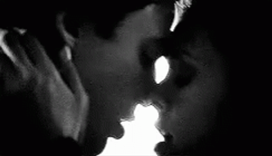 Delena Nina Dobrev Ian Somerhalder Sexy Kiss GIF
