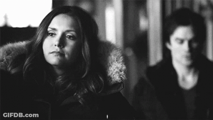 Delena Vampire Diaries Elena Damon High Five GIF