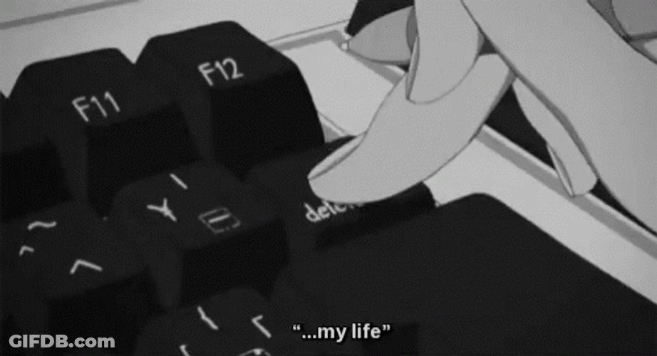 Delete Keyboard Button GIF