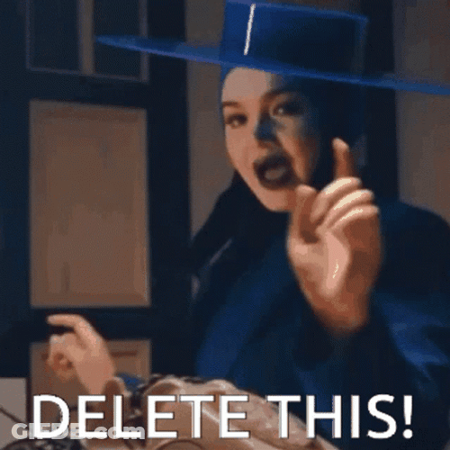 Delete This Honey GIF