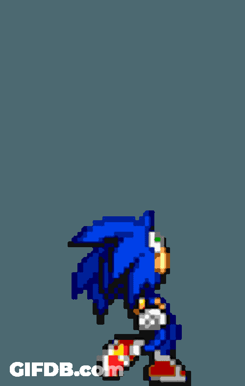 Delete This Sonic The Hedgehog Sticker GIF