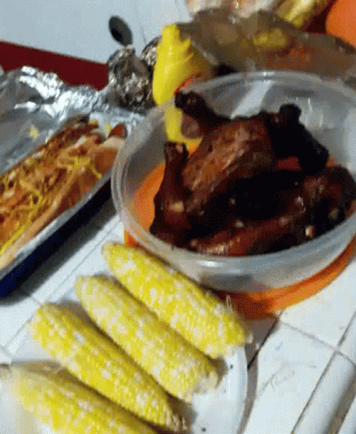 Delicious Chicken Cookout GIF