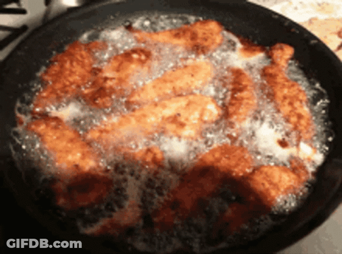 Delicious Fry Chicken GIF