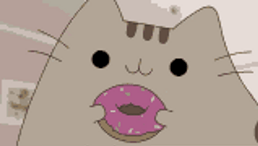 Delicious Sprinkled Donut GIF
