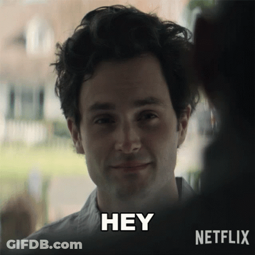 Delighted Joe Goldberg Hey GIF