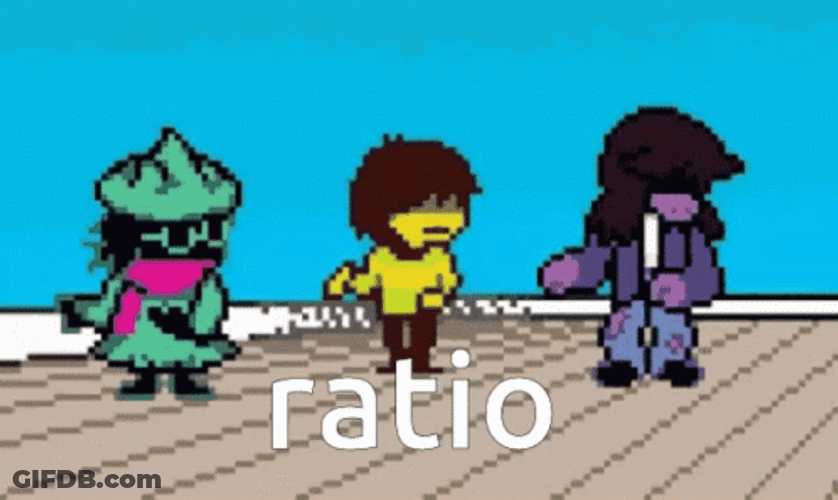 Deltarune Dancing Ratio GIF