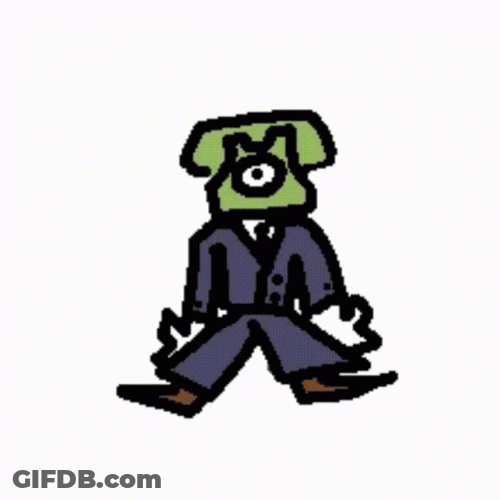 Deltarune Explosion Guy With Phone Head GIF