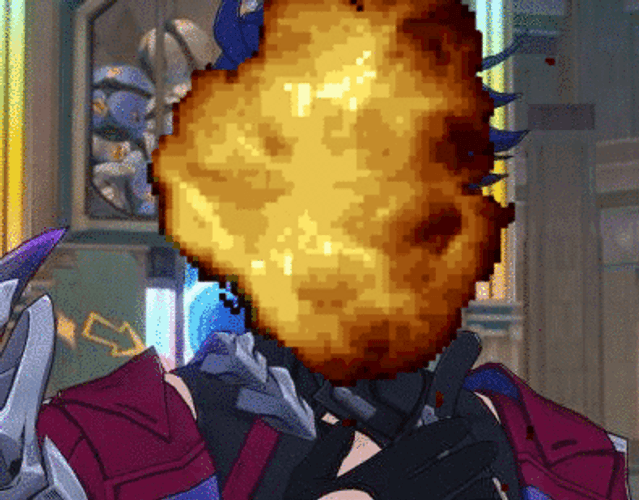 Deltarune Explosion Sampo Koski Honkai Star Rail GIF