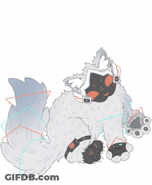 Deltarune Explosion White Cat With Red Eyes GIF