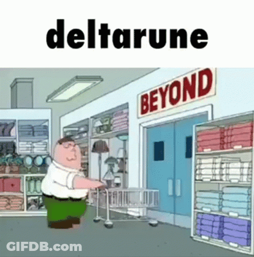 Deltarune Family Guy Stumble Meme GIF