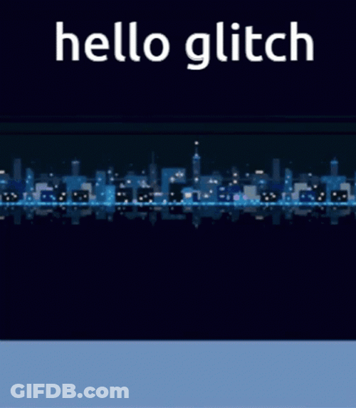 Deltarune Hello Glitch GIF