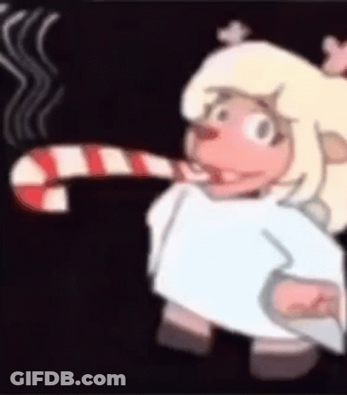 Deltarune Noelle Holiday Edit GIF