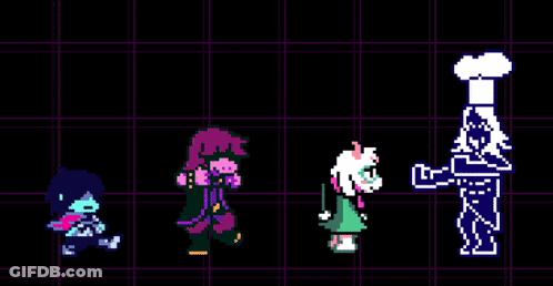 Deltarune Poster GIF