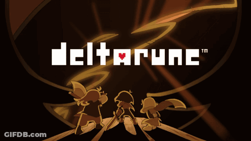Deltarune Poster GIF