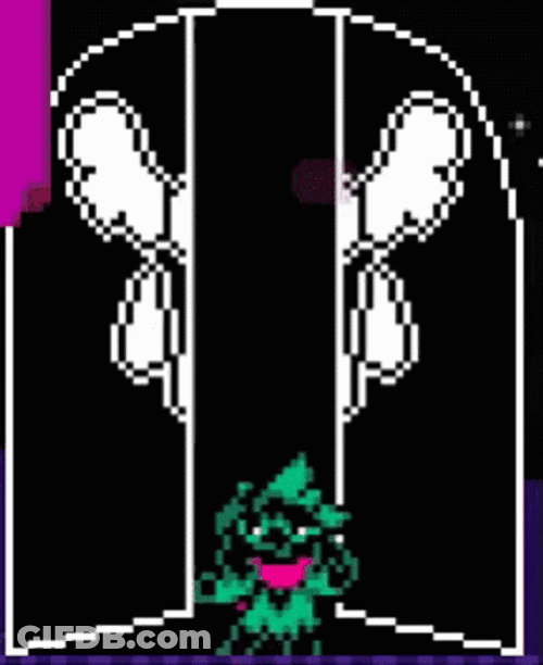 Deltarune Ralsei Dancing At Door GIF