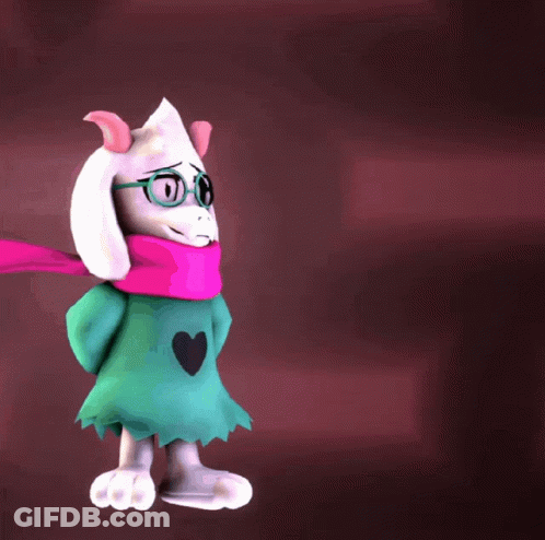 Deltarune Ralsei GIF