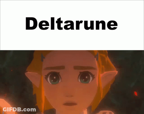 Deltarune Video Game Character GIF