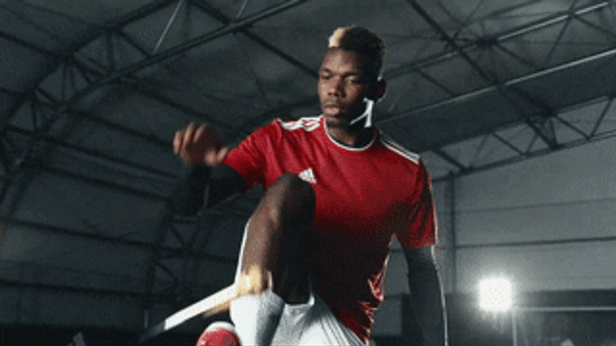Dembele Catching Mic Drop GIF