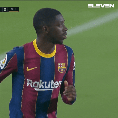 Dembele Hand Clap With Friend GIF