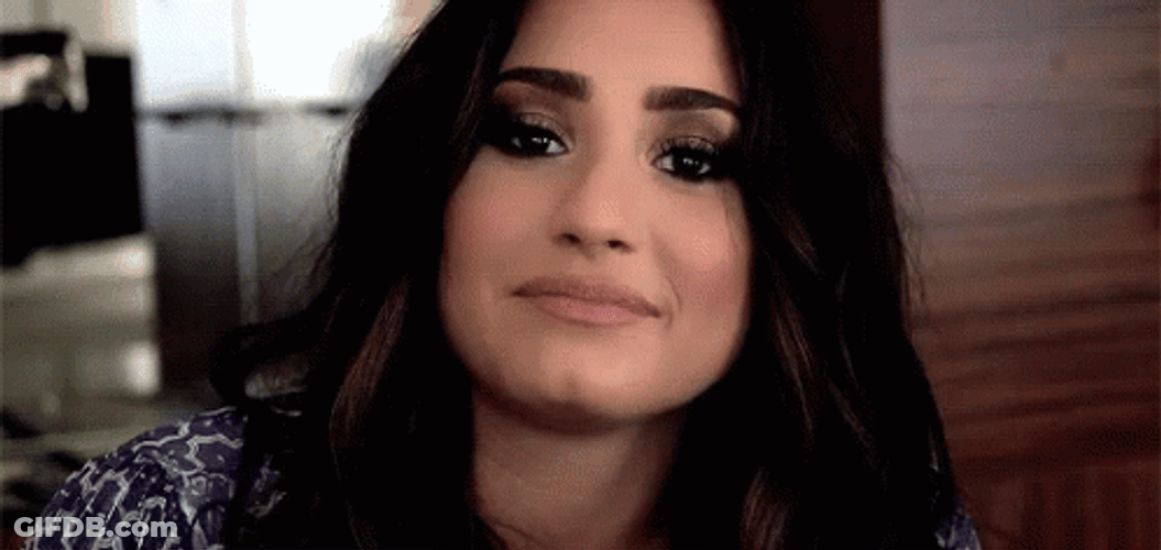 Demi Lovato Charming Look GIF