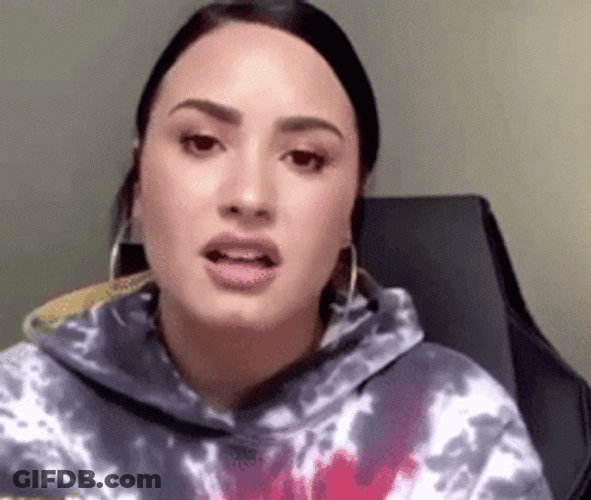 Demi Lovato Didn't Understand GIF