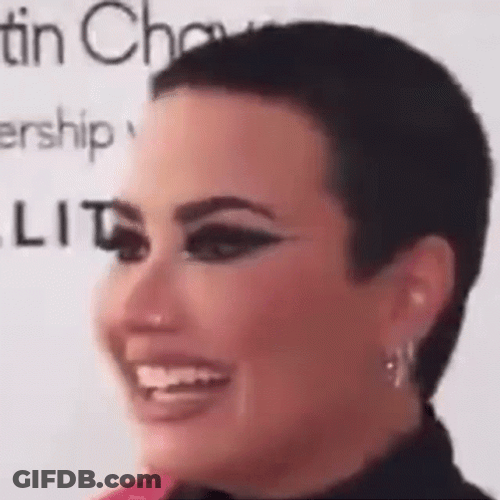 Demi Lovato Entrance Pictorial GIF