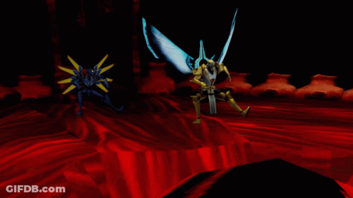 Demon And Knight GIF