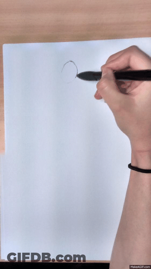 Demon Drawing Progress GIF