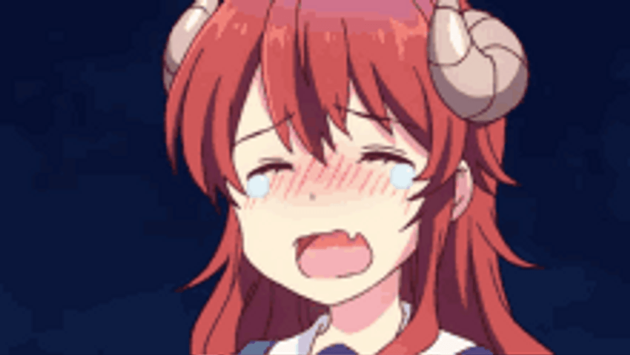 Demon Girl Yuko Yoshida Anime Girl Crying GIF