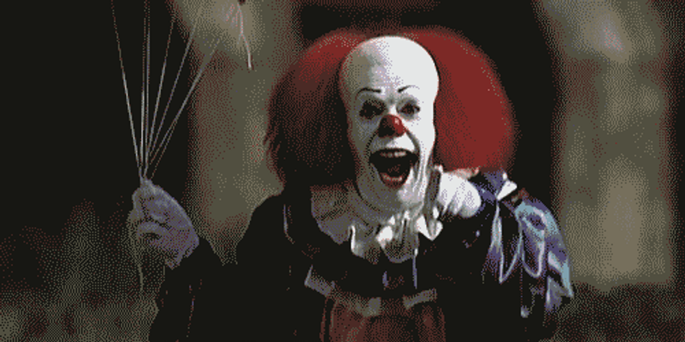 Demon Laughing Clown GIF