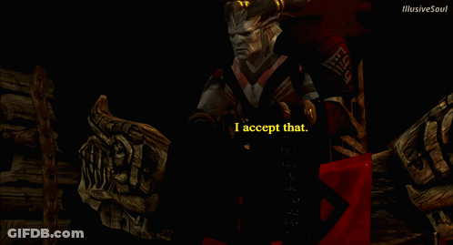 Demon Saying I Accept That GIF