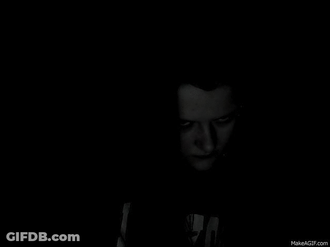 Demon Scary Face GIF