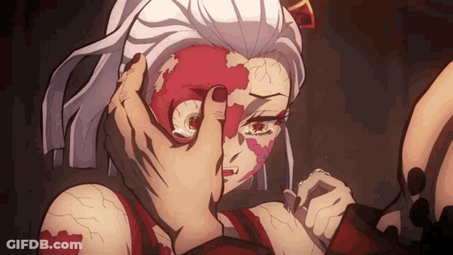 Demon Slayer Crying Daki GIF
