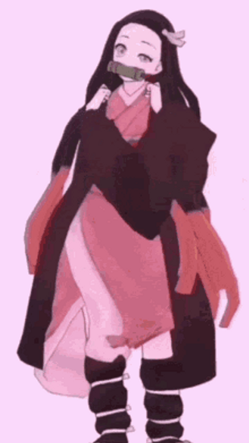 Demon Slayer Dancing Nezuko GIF