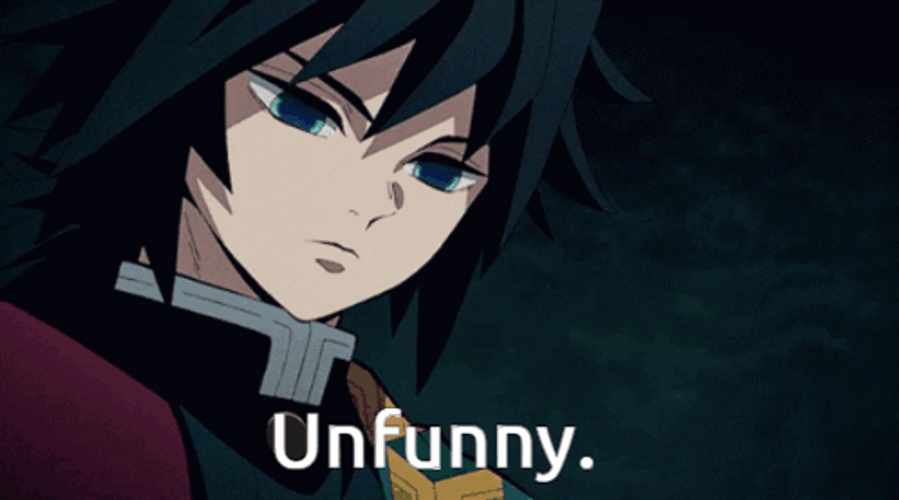 Demon Slayer Giyu Unfunny GIF