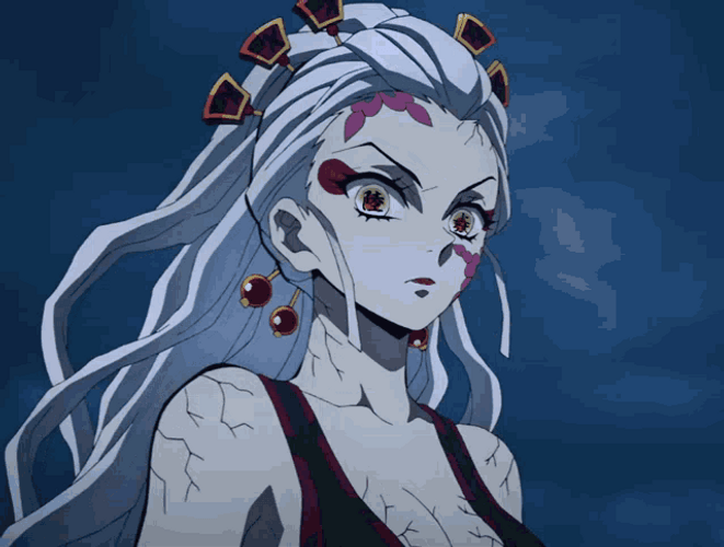 Demon Slayer Grinning Daki GIF