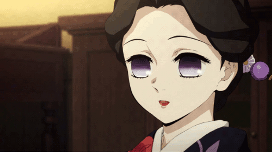 Demon Slayer Lady Tamayo And Tanjiro GIF