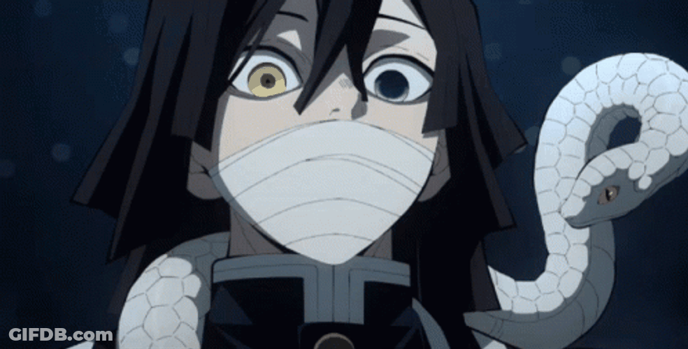 Demon Slayer Obanai Iguro GIF