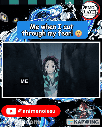 Demon Slayer Poster Tanjiro GIF