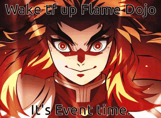 Demon Slayer Rengoku Kyojuro Wake Tf Up GIF