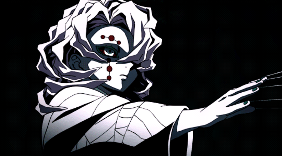 Demon Slayer Rui Vs Tanjiro GIF