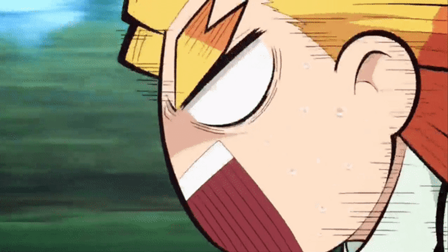 Demon Slayer Running Zenitsu GIF