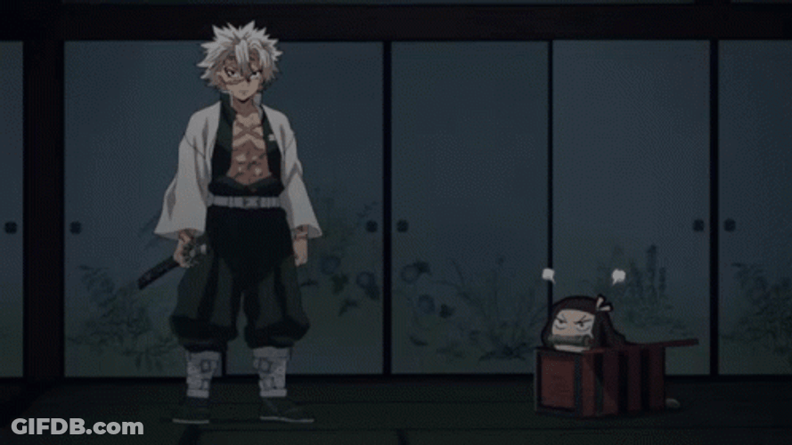 Demon Slayer Sanemi And Nezuko GIF