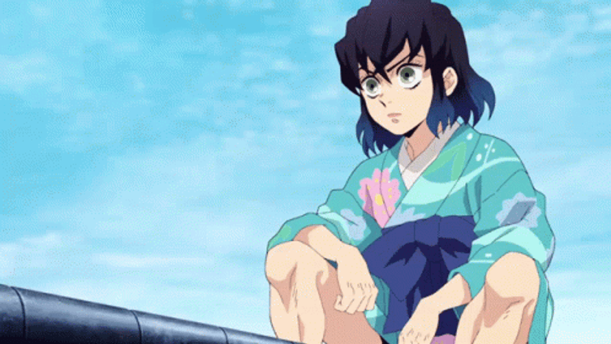 Demon Slayer Season 2 Inosuke Hashibira GIF