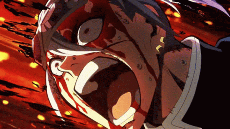 Demon Slayer Season 2 Tanjiro Bloody Fight GIF