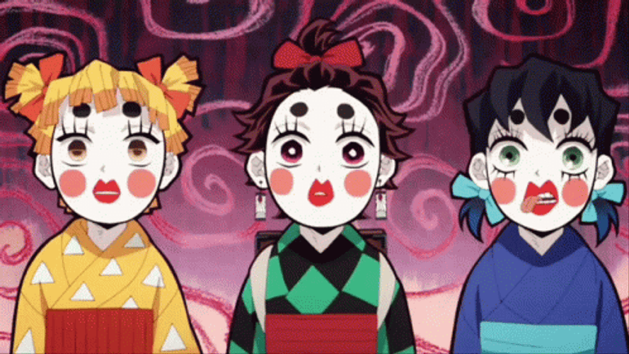 Demon Slayer Season 2 Tanjiro Zenitsu Drag GIF