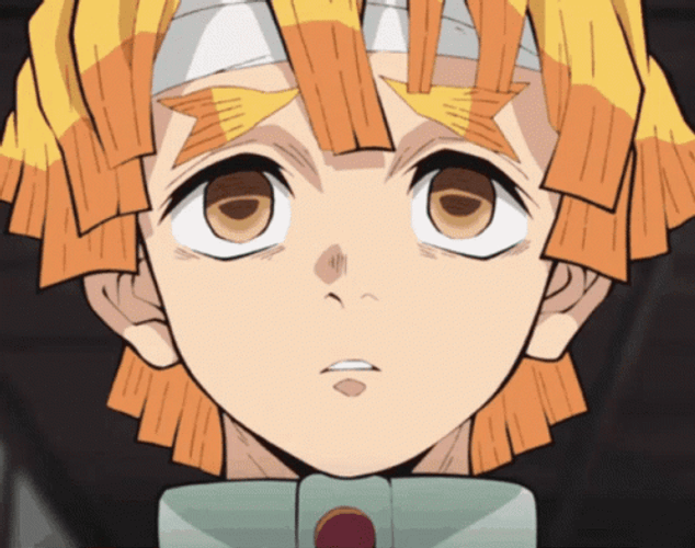 Demon Slayer Zenitsu Walking GIF